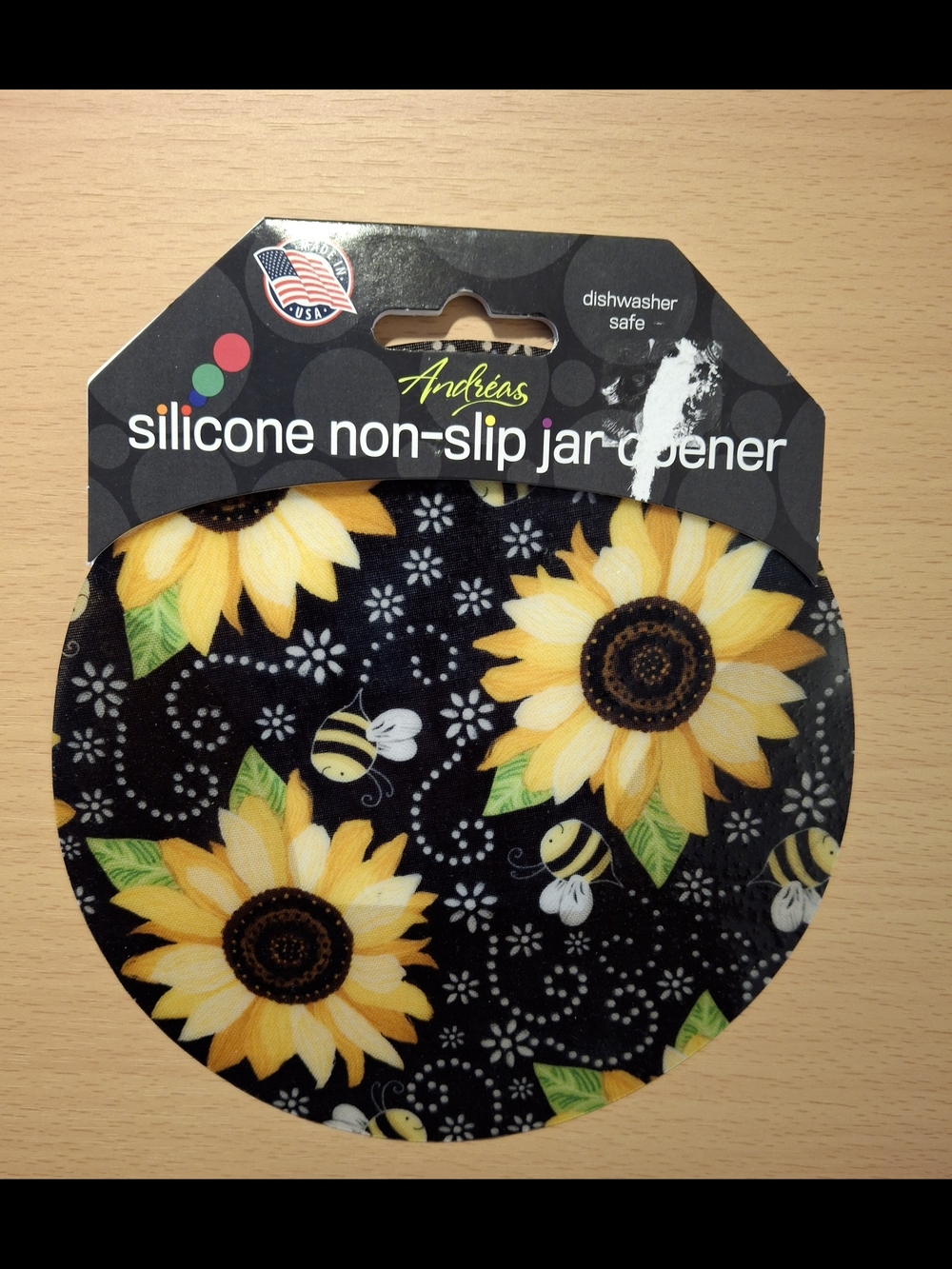 Andreas Silicone Non-Slip 6.25" Jar Opener – 2 Designs Available